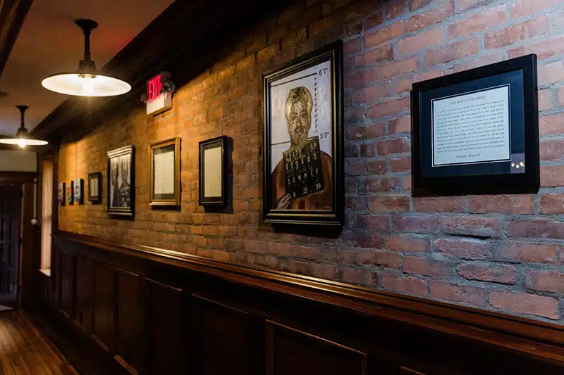 DeLuca Law Office hallway in Saratoga Springs